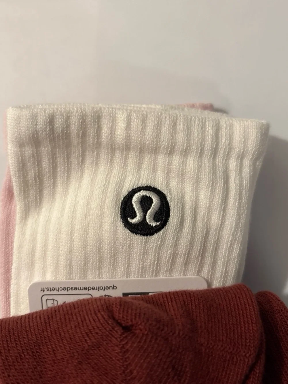 lululemon athletica Daily Essential Crew Socks - Burgundy
